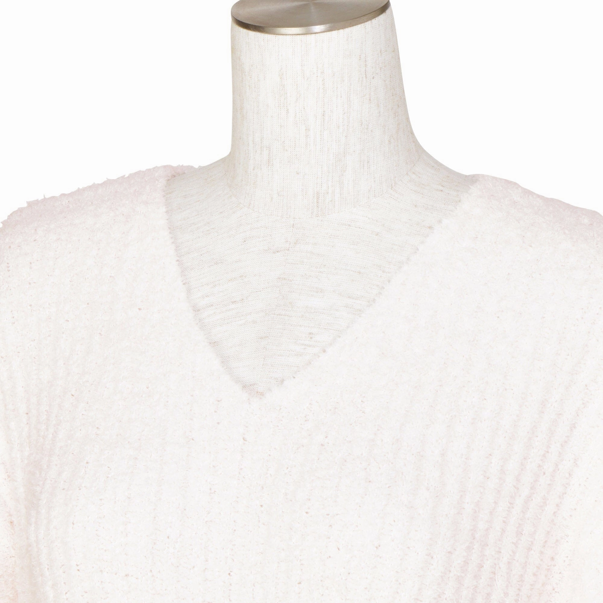 Mole Knit Dress With Extended Sleeves