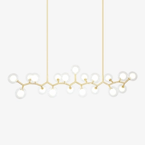 Molecular Glass Balls Chandelierrustic chandelier,bedroom chandelier 