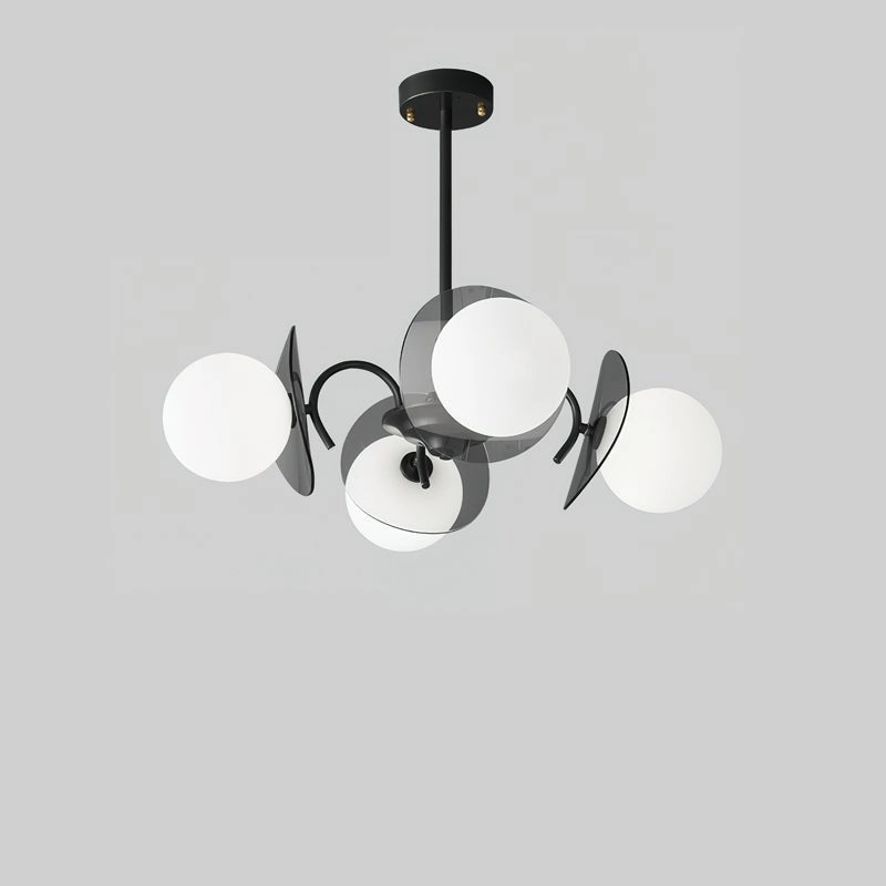 Molecular Spherical Glass Chandelier