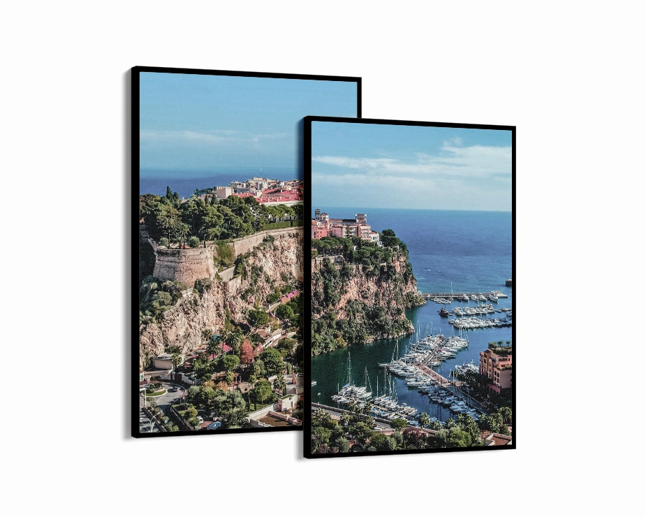 Monaco Set Includes Two Prints