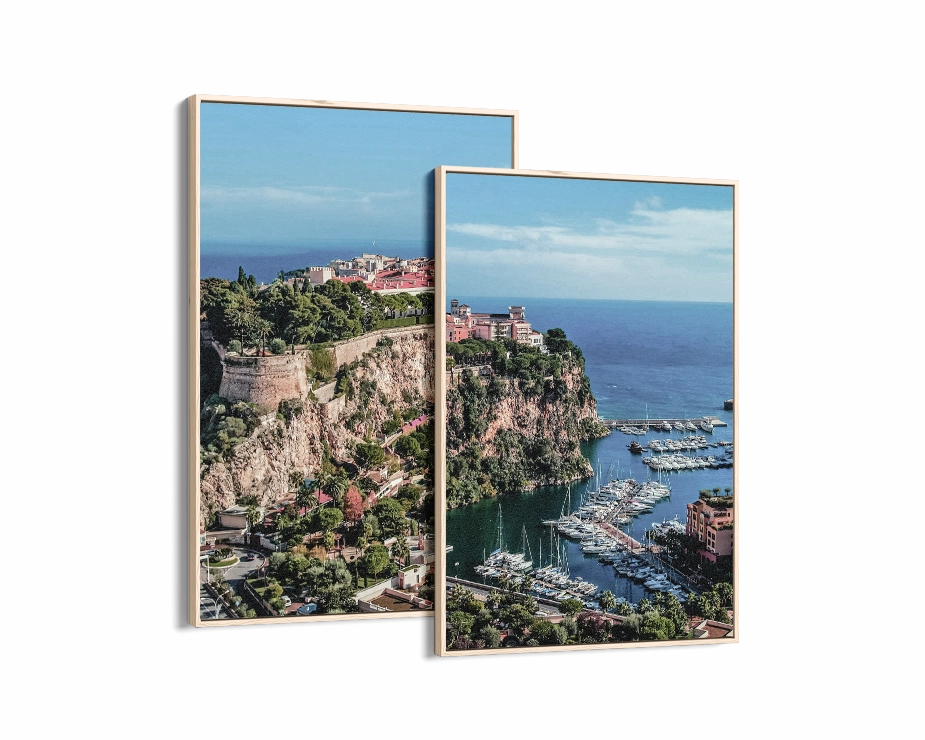 Monaco Set Includes Two Prints