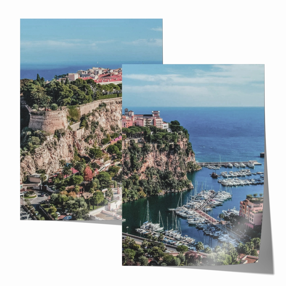 Monaco Set Includes Two Prints