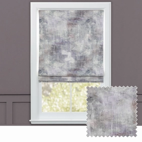 Monet Printed Satin Made to Measure Roman Blinds Onyxbedding sets ,throw blankets 