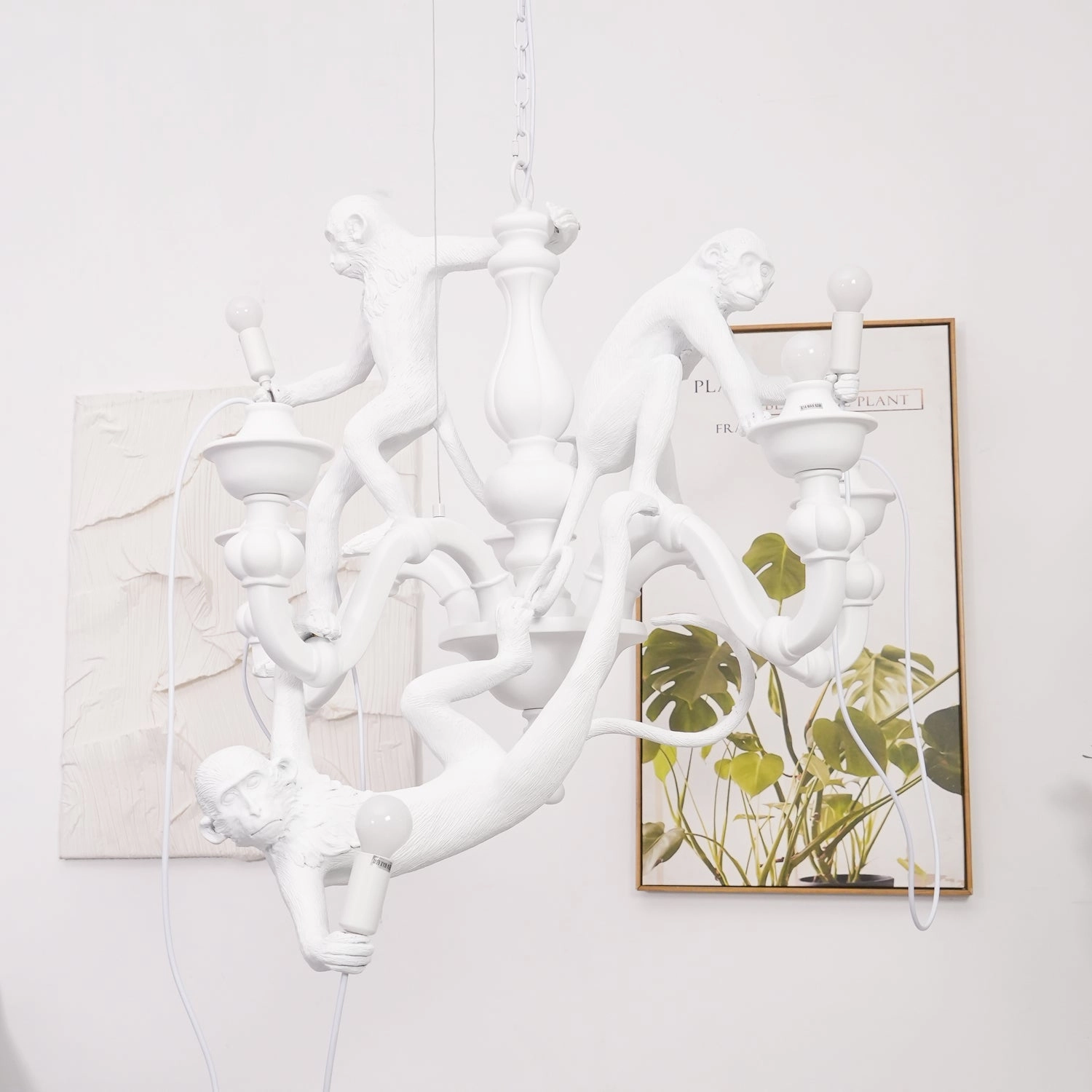 Monkey Chandelier