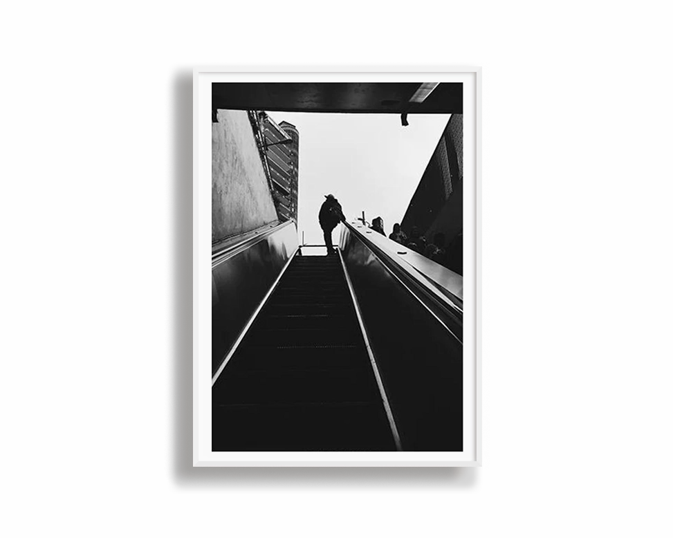 Monochrome Escalator