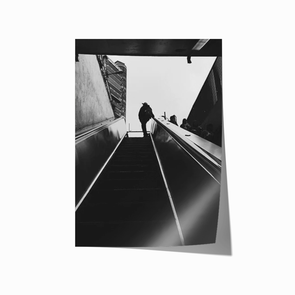 Monochrome Escalator