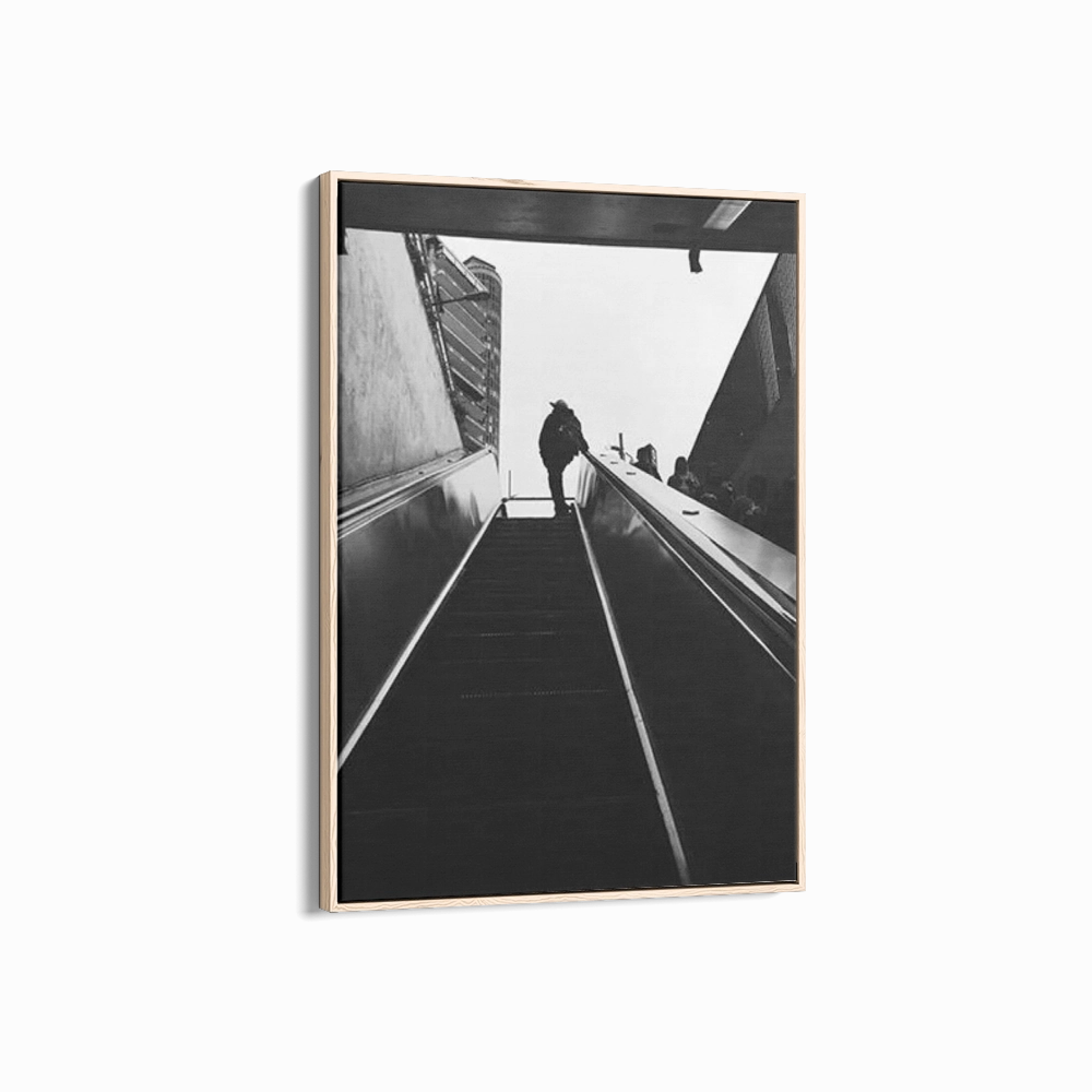 Monochrome Escalator