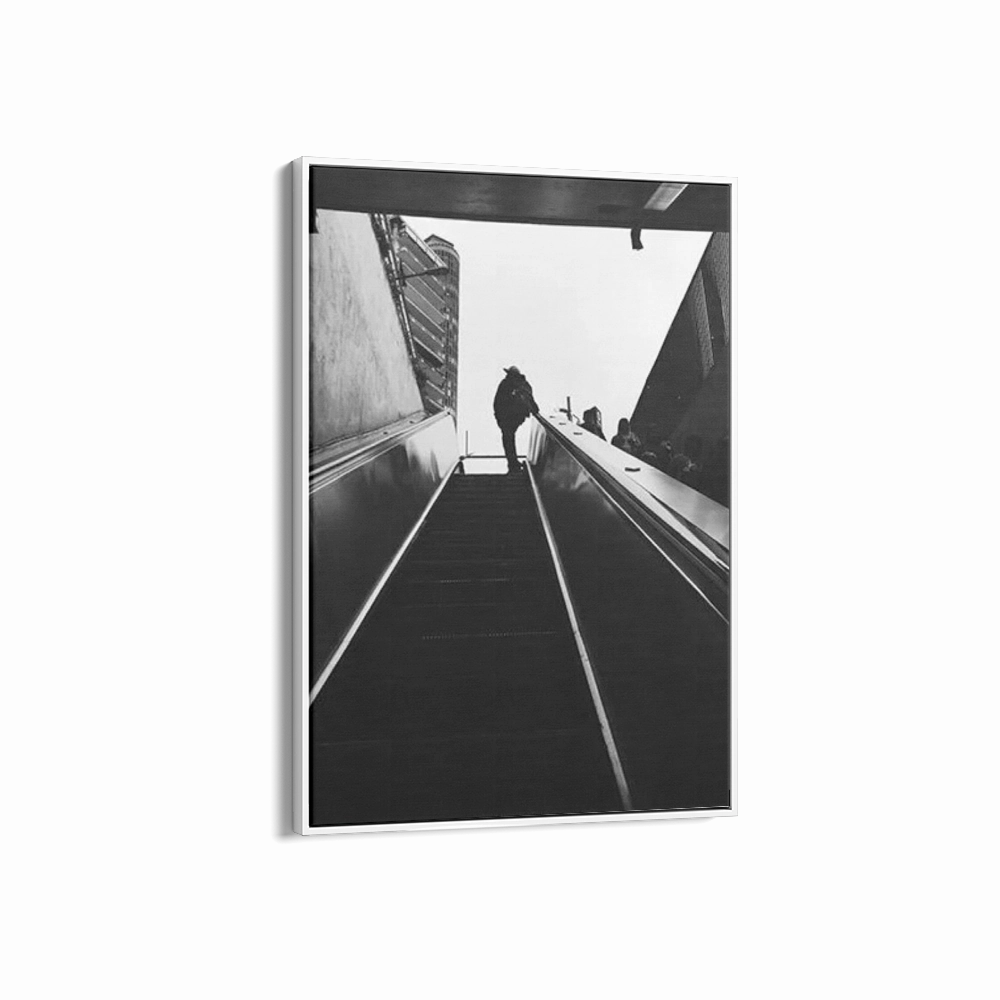 Monochrome Escalator