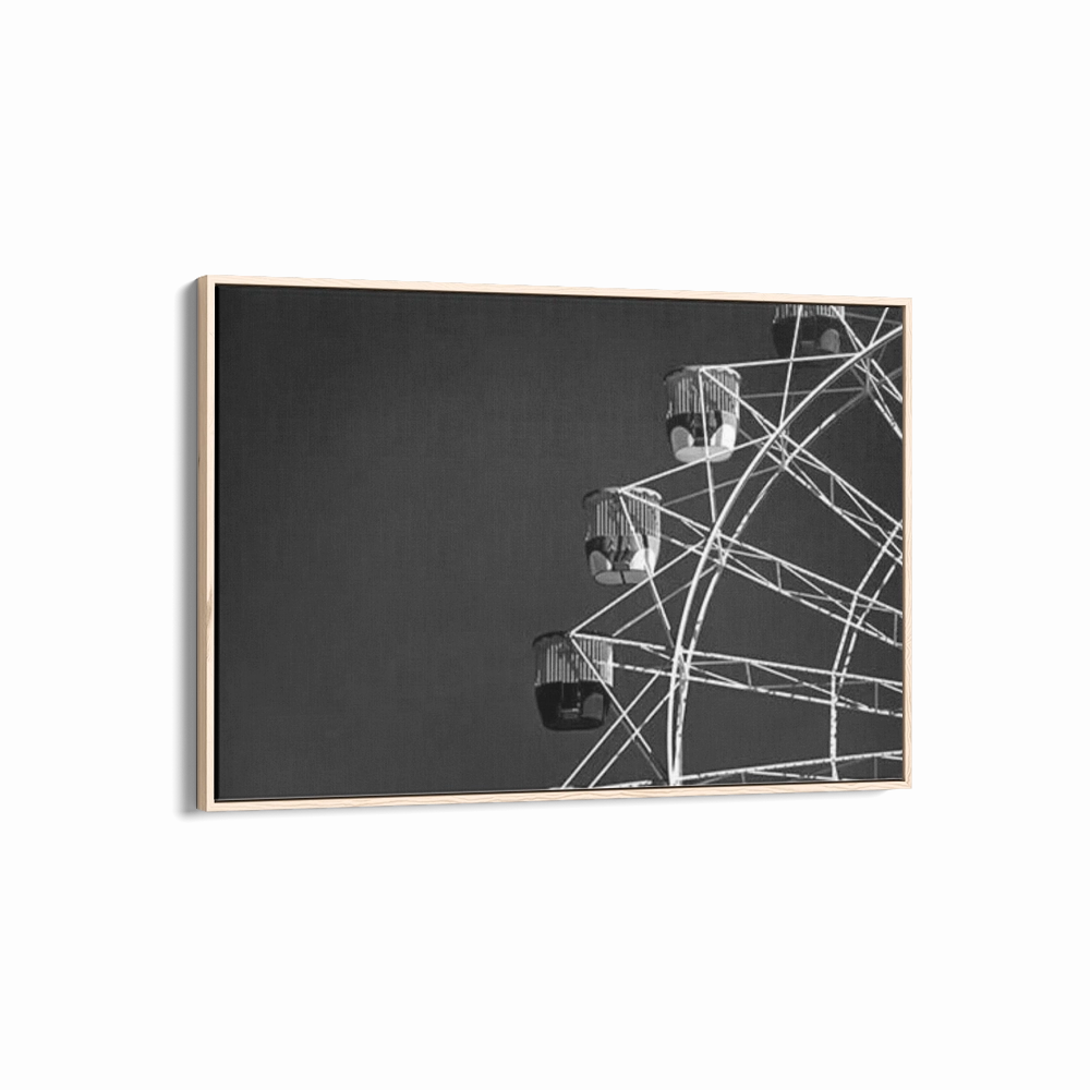 Monochrome Ferris Wheel