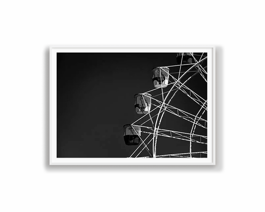 Monochrome Ferris Wheel