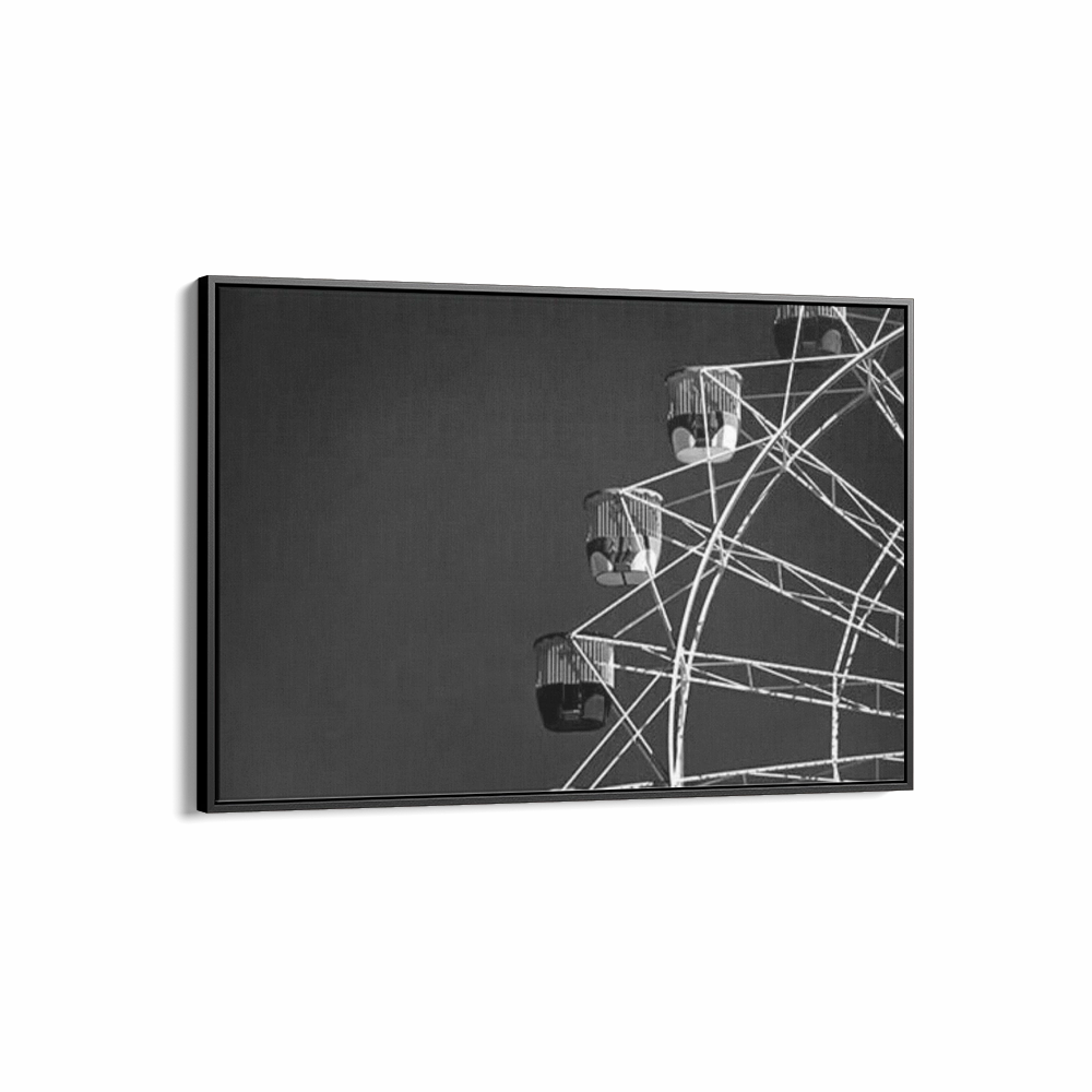 Monochrome Ferris Wheel