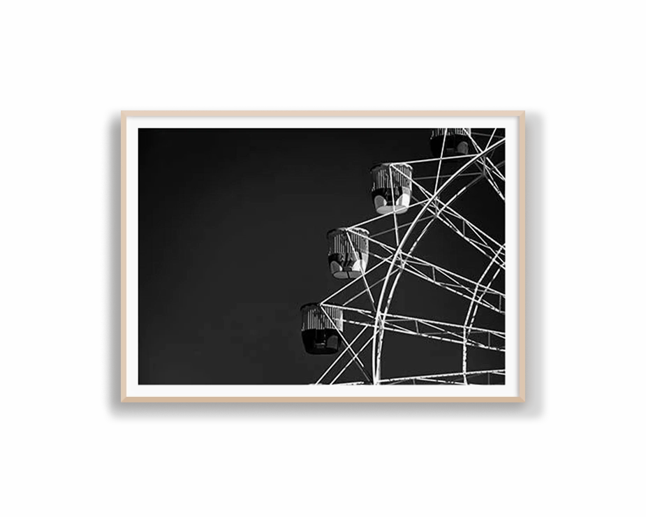 Monochrome Ferris Wheel