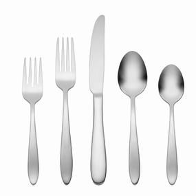Mooncrest Satin 20 Piece Flatware Seteco-friendly bamboo fiber tableware set 