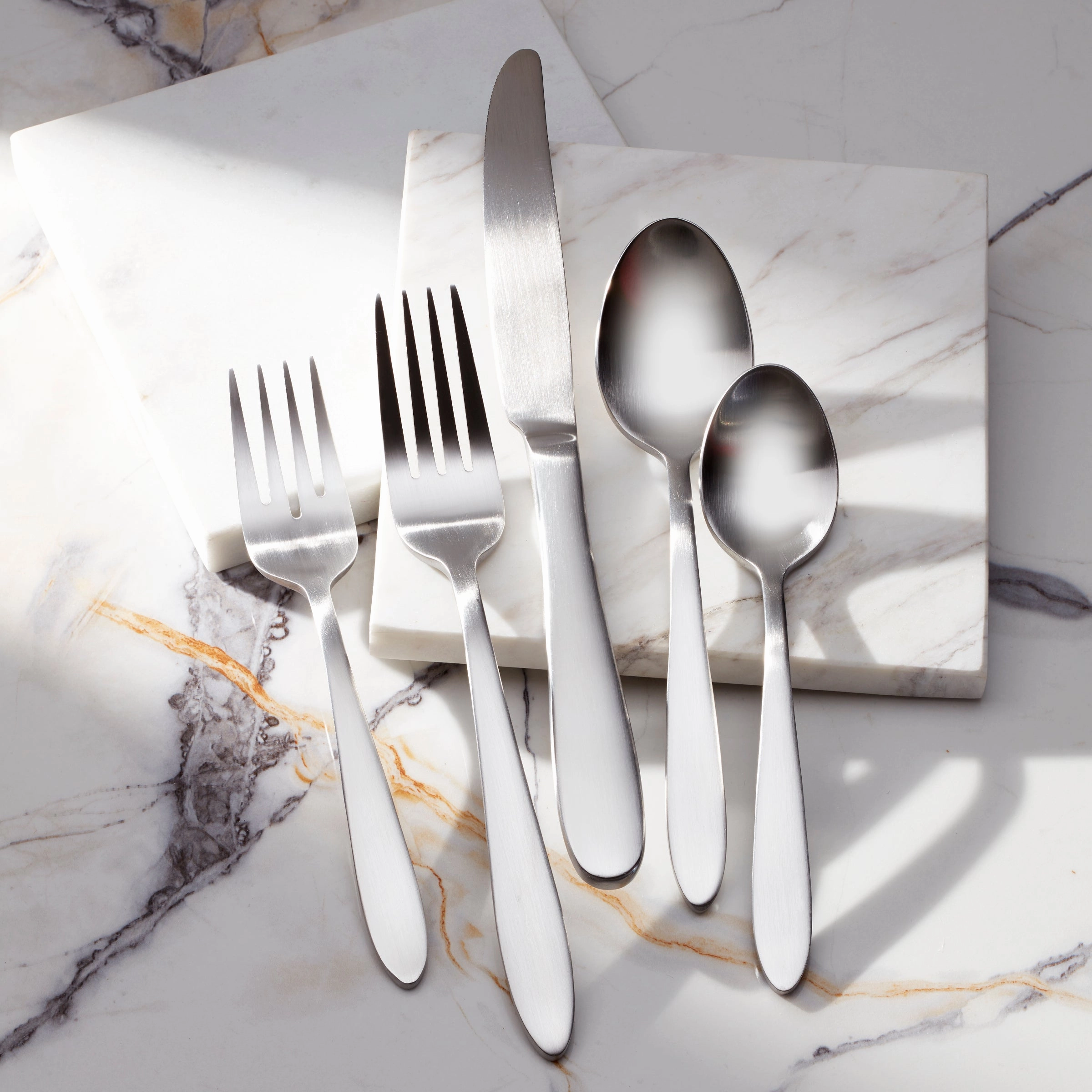 Mooncrest Satin 20 Piece Flatware Set