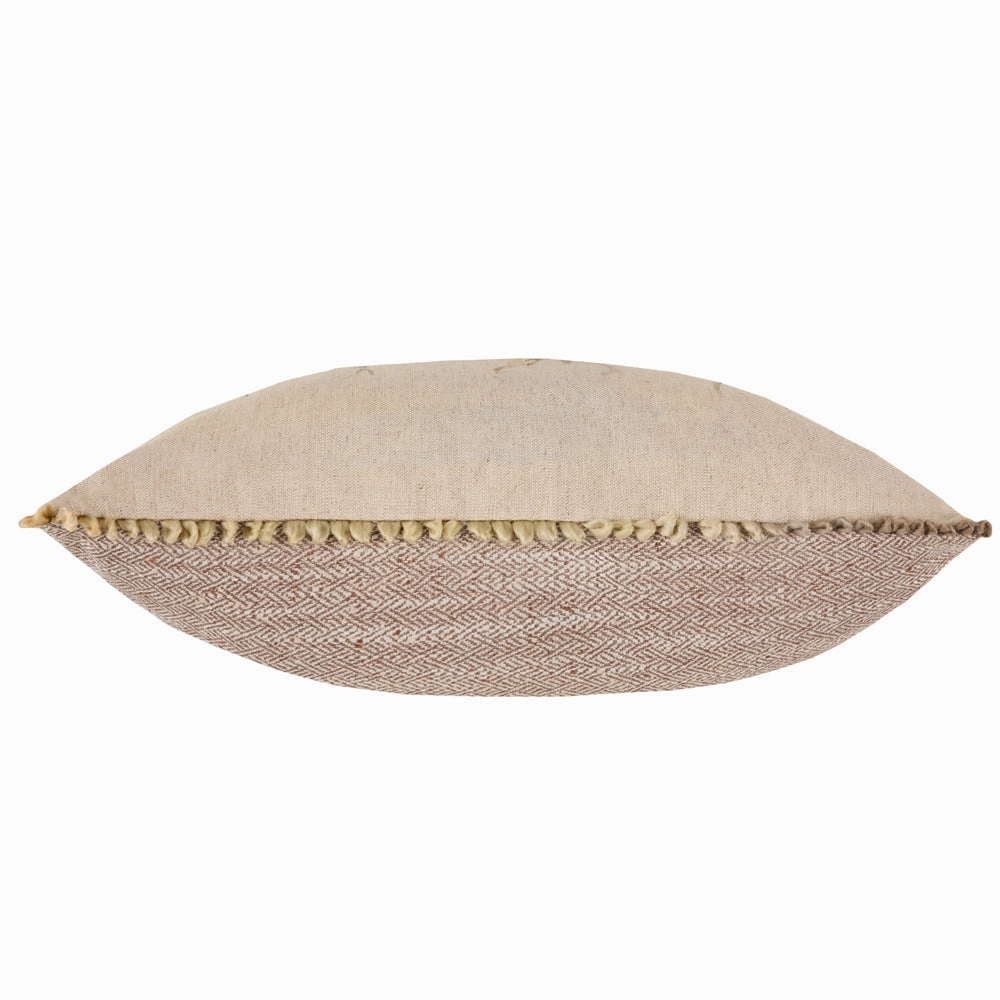 Moorland Stag Printed Cushion Natural