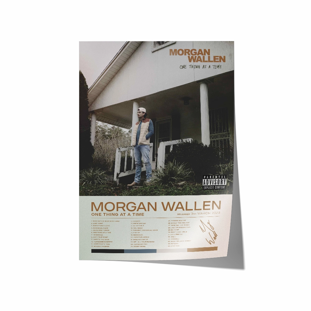 Morgan Wallen One Thing at a Time Album Art