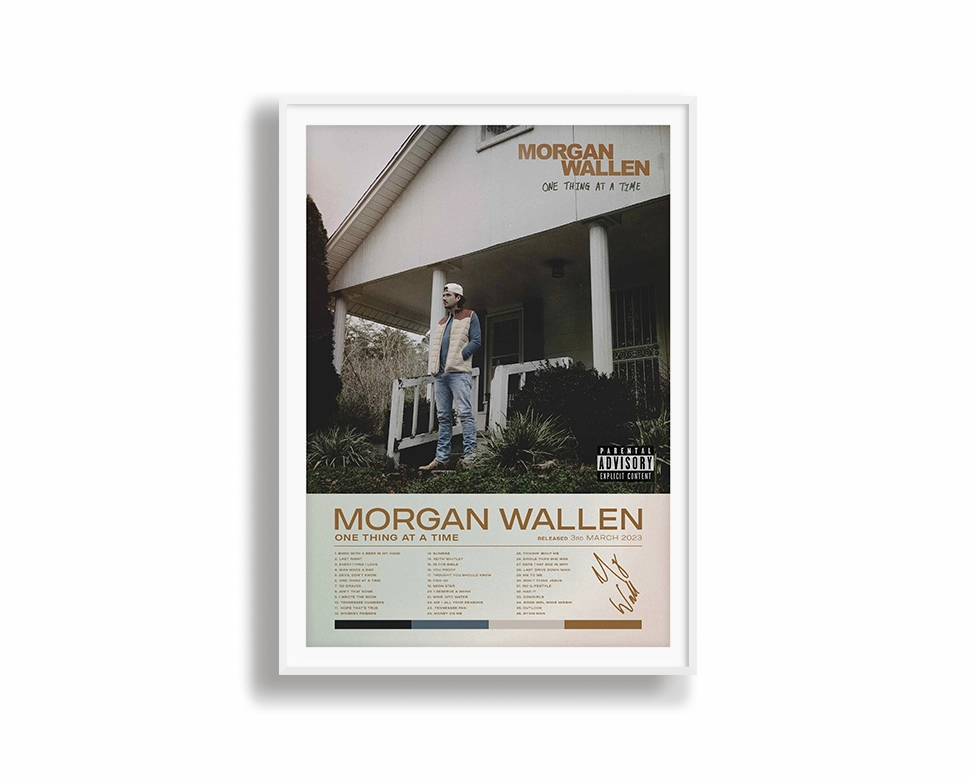Morgan Wallen One Thing at a Time Album Art