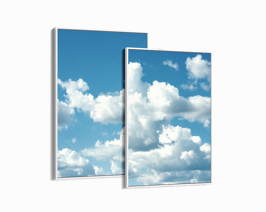 Morning Clouds Set Includes Two Prints