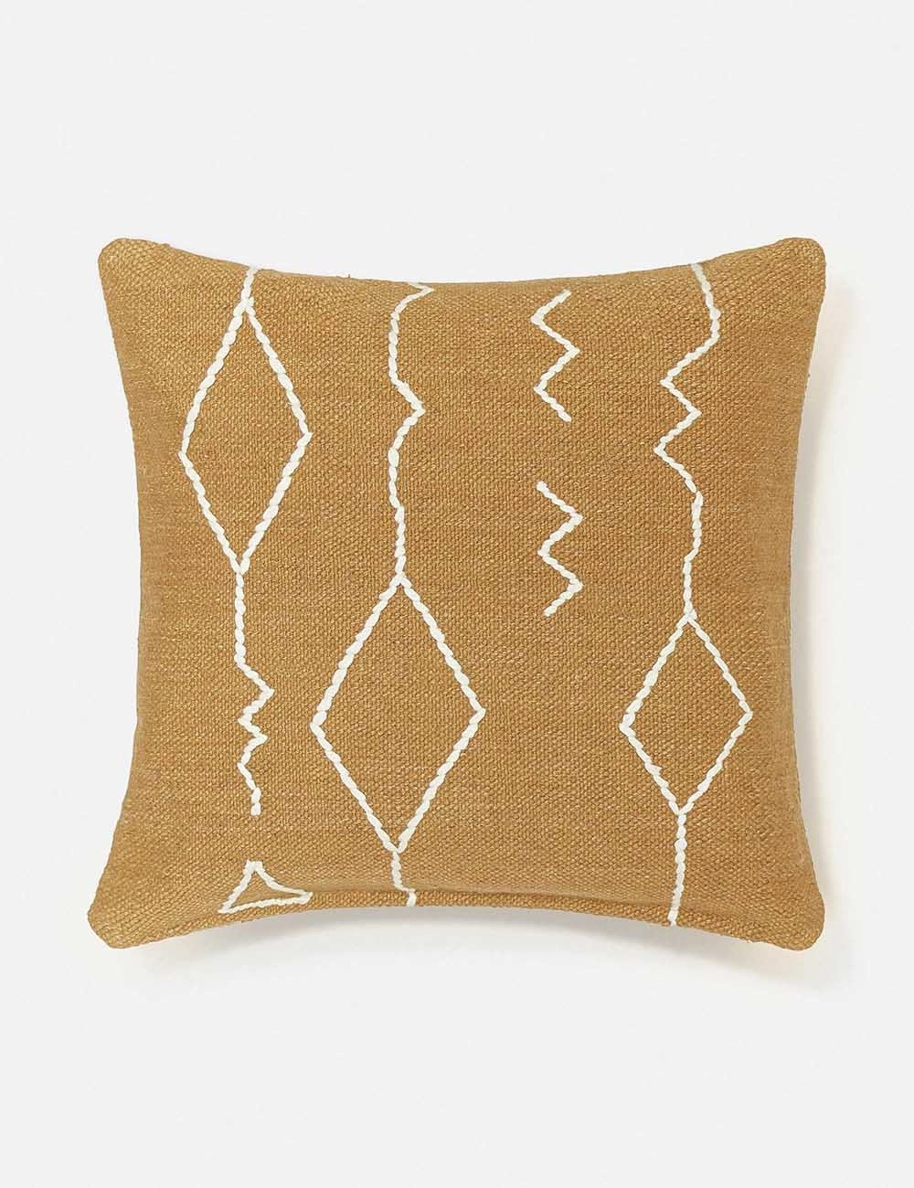 Moroccan Flatweave Pillow by Sarah Sherman Samuel