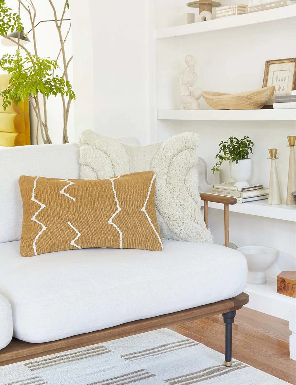 Moroccan Flatweave Pillow by Sarah Sherman Samuel