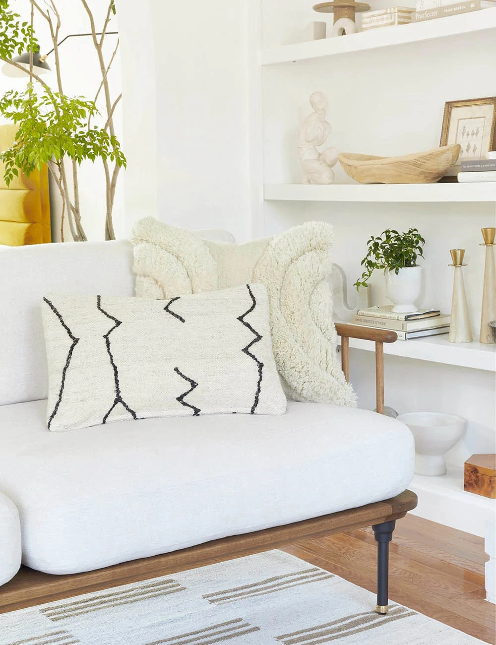 Moroccan Flatweave Pillow by Sarah Sherman Samuel
