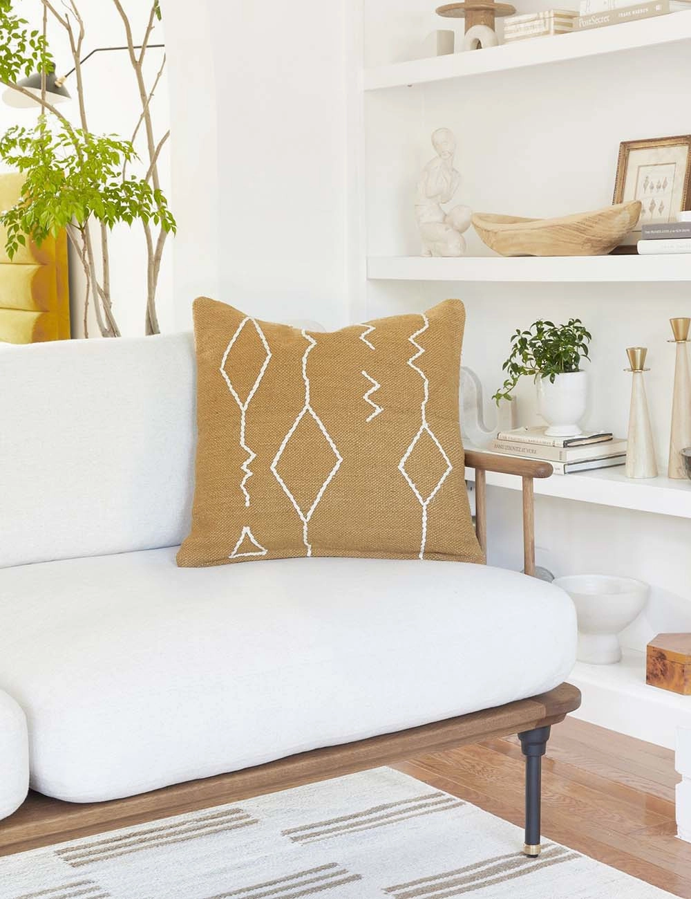 Moroccan Flatweave Pillow by Sarah Sherman Samuel
