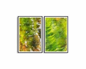 Moss Set Includes Two Printsmodern abstract painting decor