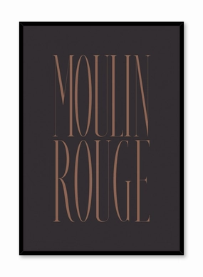 Moulin Rouge, Posterpop culture themed posters