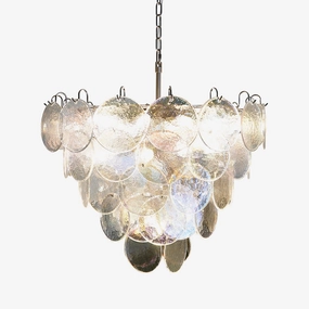 Murano Disc Iridescent Chandelierrustic chandelier,bedroom chandelier 