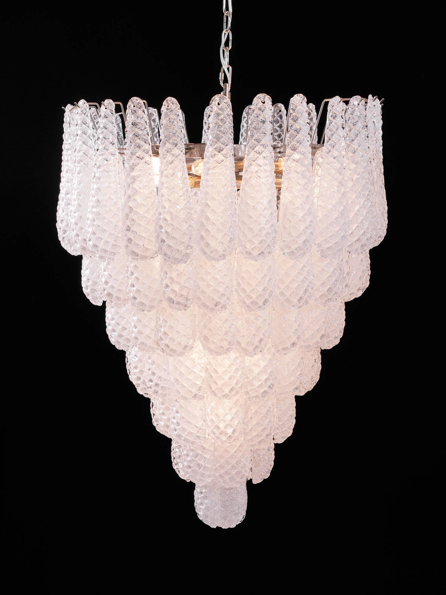 Murano Glass Droplet Chandelier