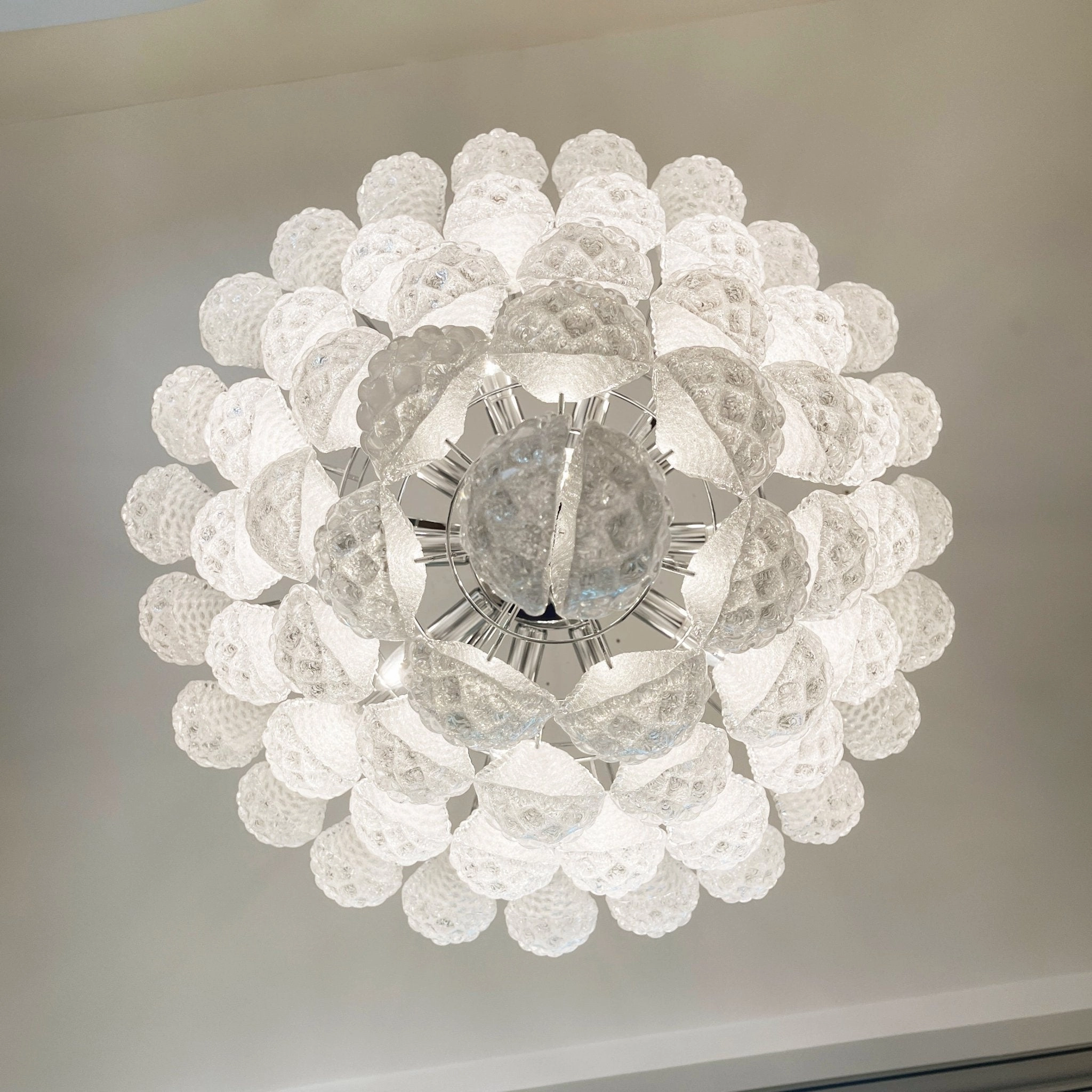 Murano Glass Droplet Chandelier