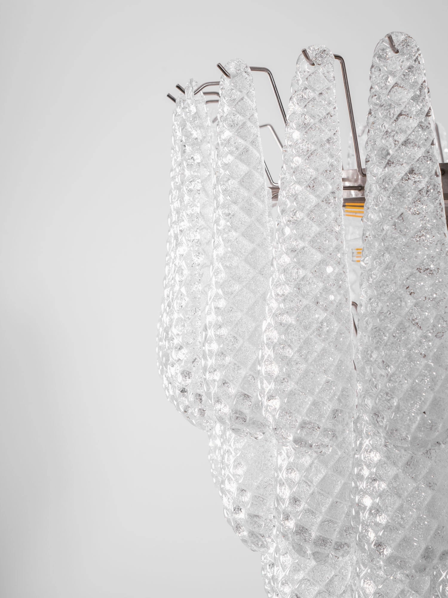 Murano Glass Droplet Chandelier