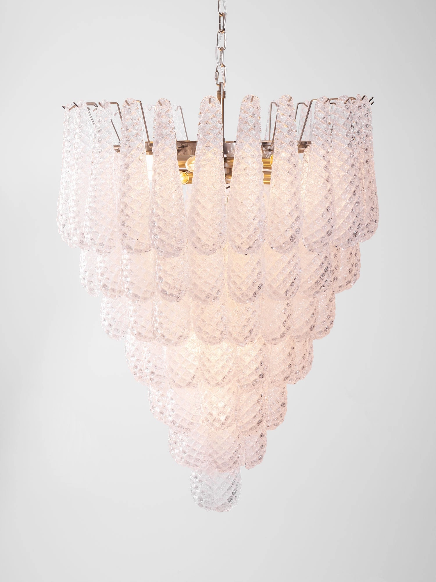 Murano Glass Droplet Chandelier