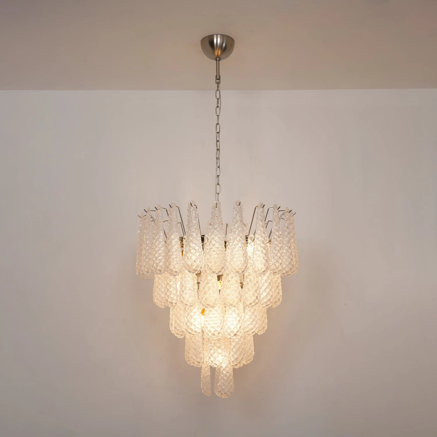 Murano Glass Droplet Chandelier