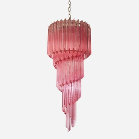 Murano Spiral Prism Glass Chandelierrustic chandelier,bedroom chandelier 