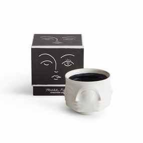 Muse Noir Ceramic Candlescented candle ,decorative candle 