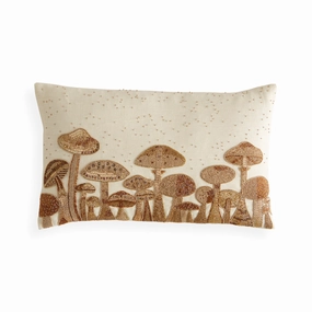 Mushroom Field Beaded Pillowbedding sets ,throw blankets 