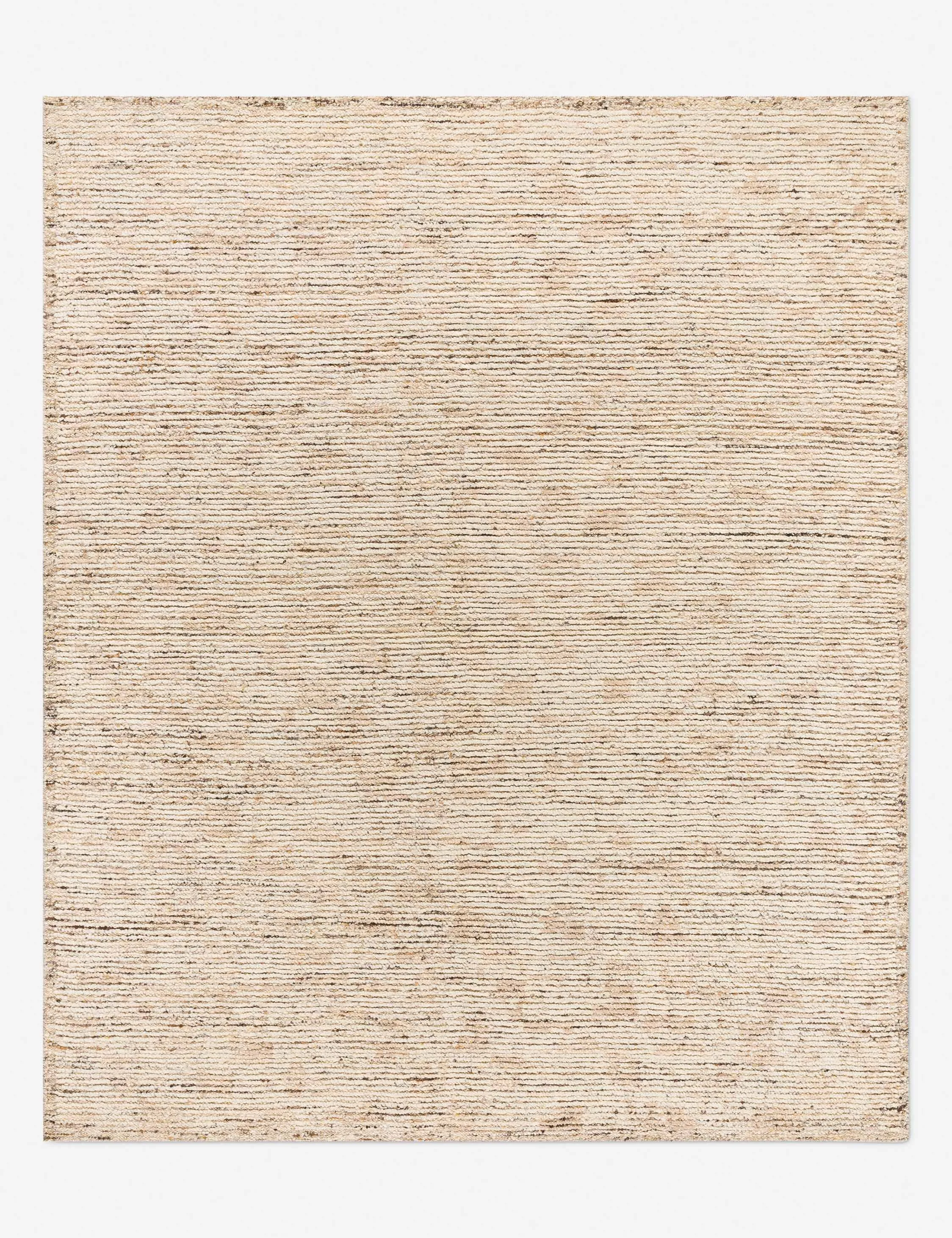 Myrick Hand-Knotted Wool Morrocan Style Rugmodern color block patchwork rug