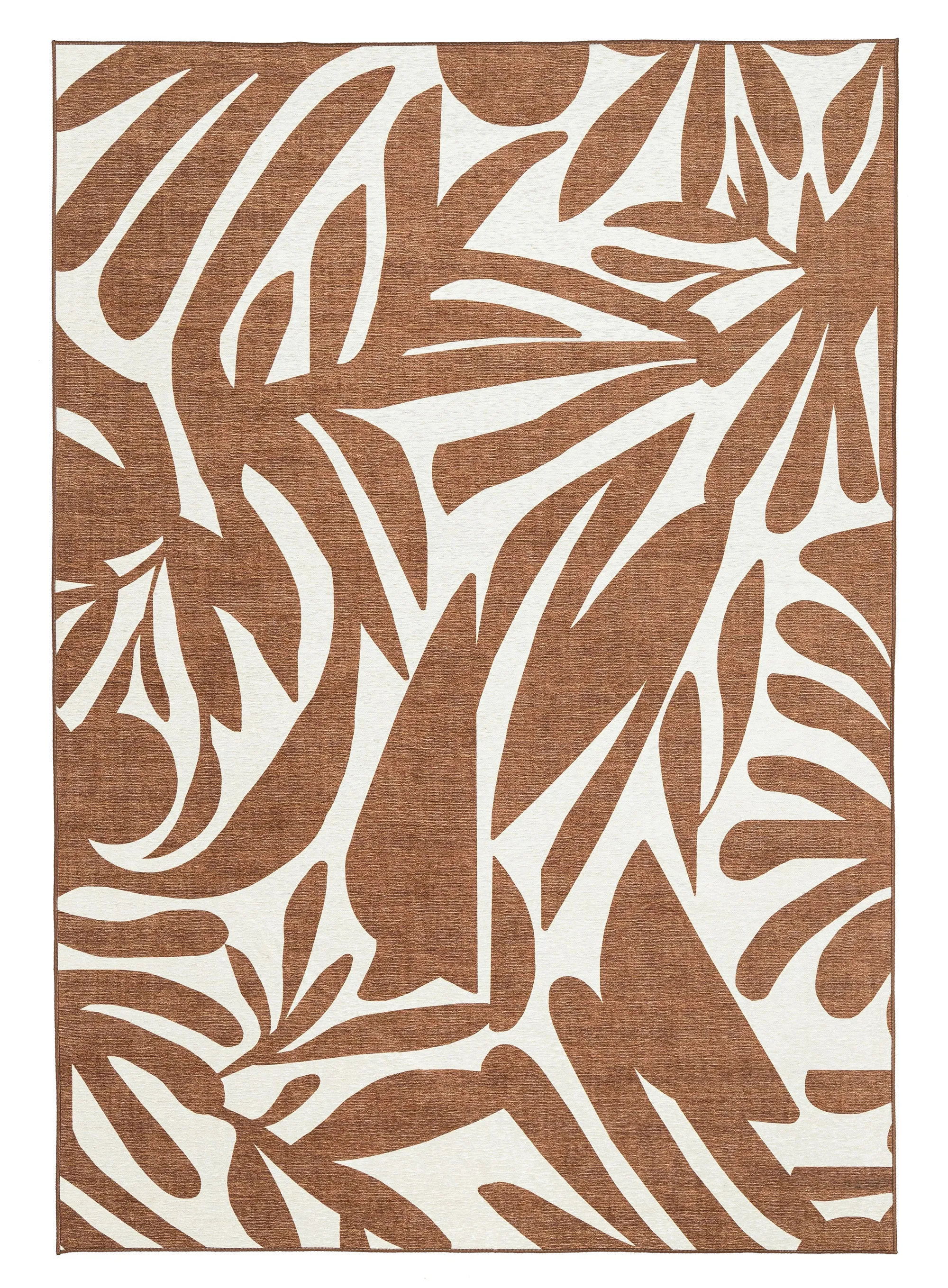 Naima Brown Cream Indoor Outdoor Washable Rug *NO RETURNS UNLESS FAULTYmodern color block patchwork rug
