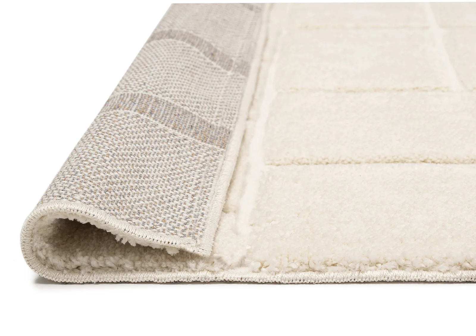 Nalu Ivory Geometric Rug