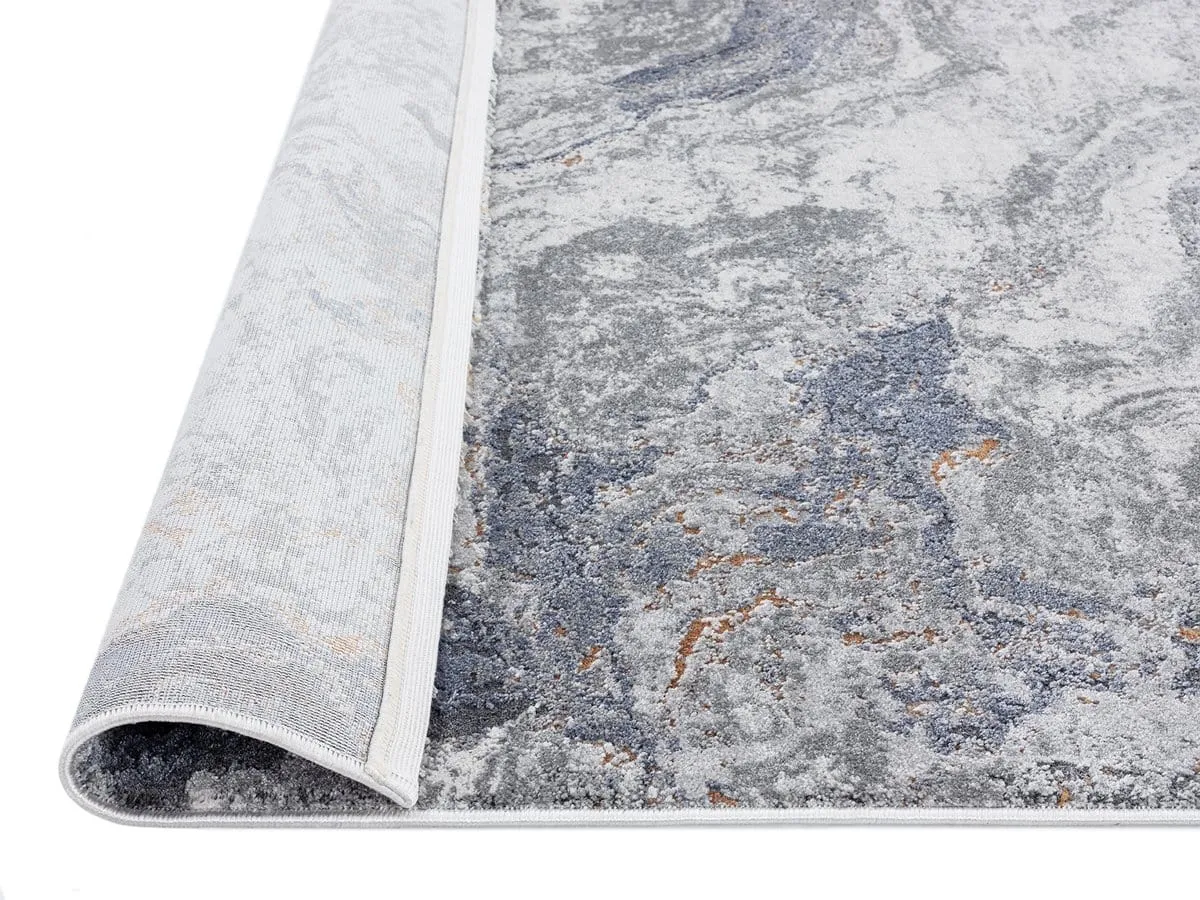 Nami Blue Transitional Runner Rug *NO RETURNS UNLESS FAULTY