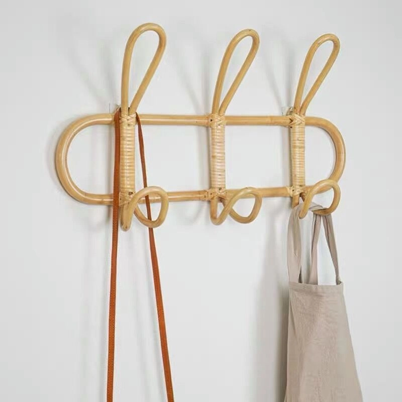 Natural Cane Wall Hooks