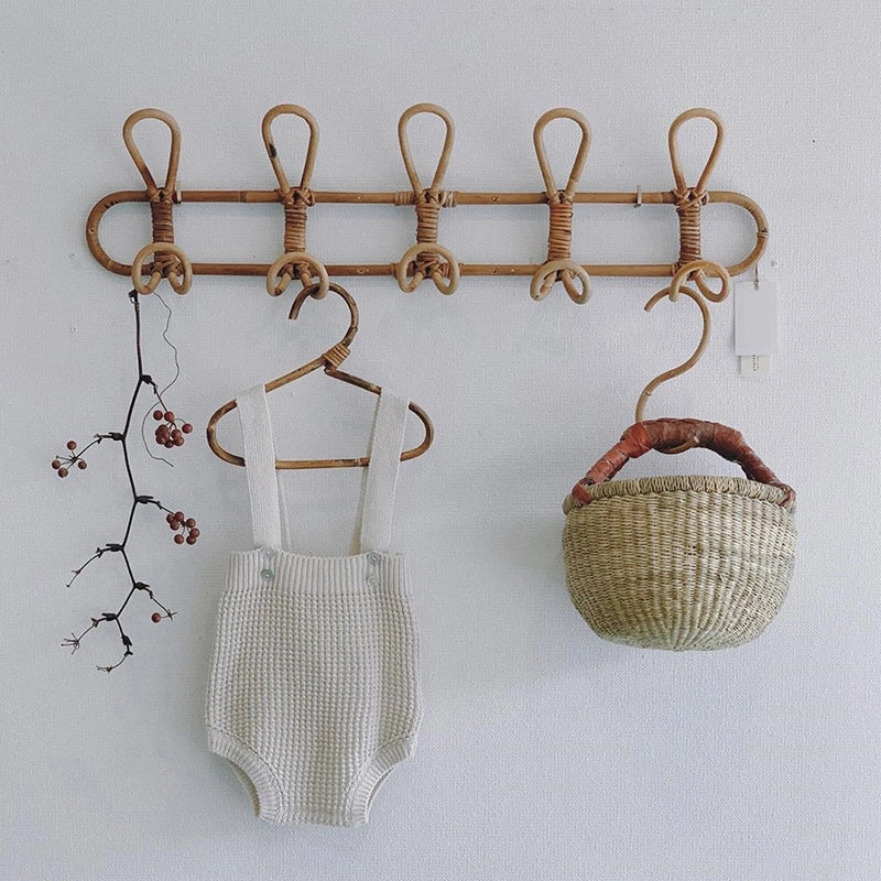 Natural Cane Wall Hooks