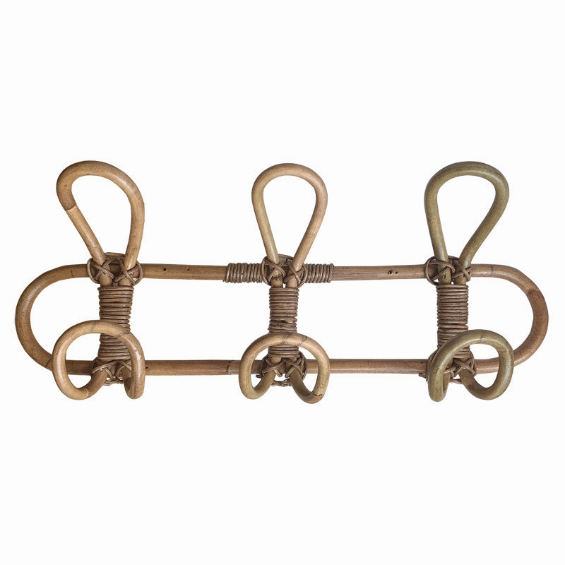 Natural Cane Wall Hooks