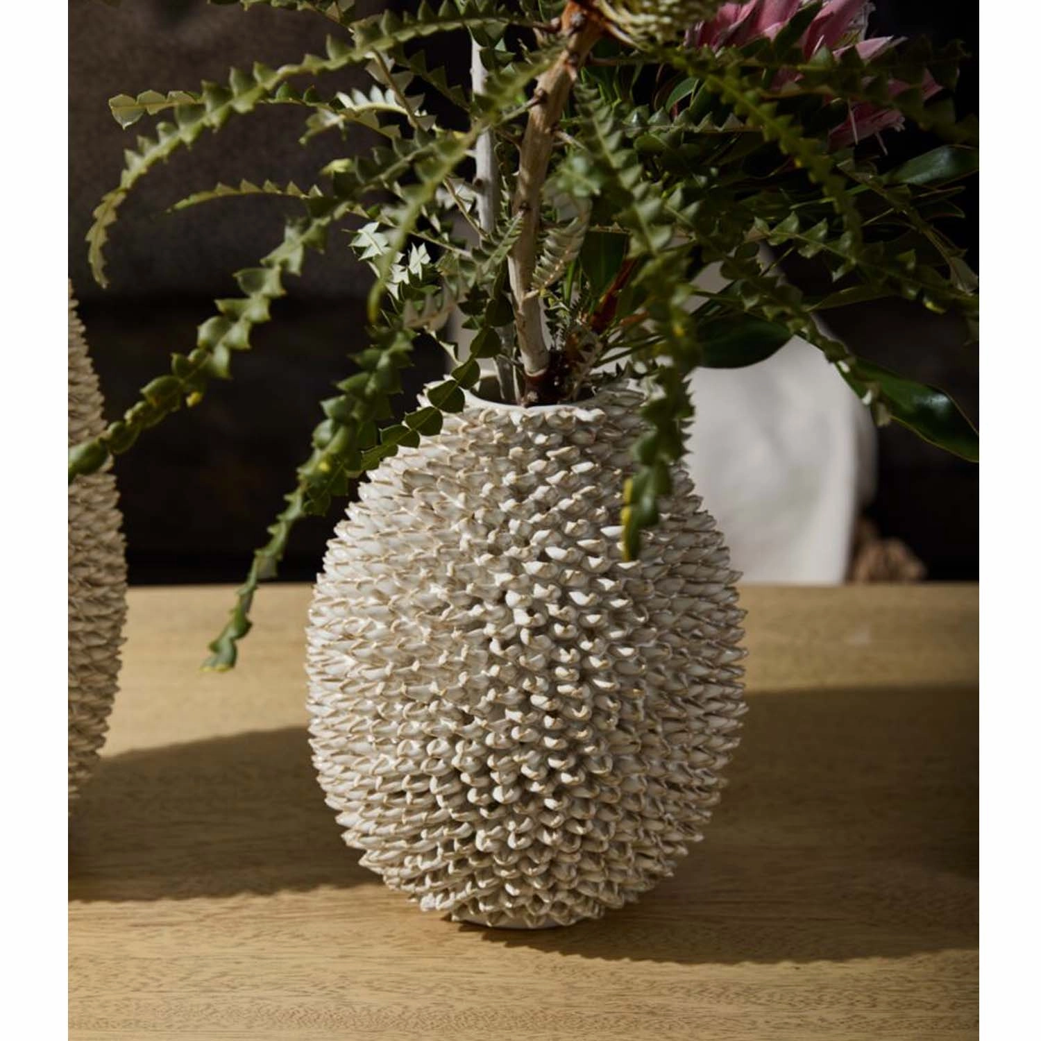 Natural Ismene Vase - 11"
