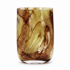 Natural Swirl Blown Vase - Largehome decor ,wall decor 