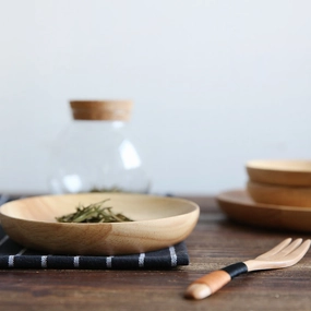 Natural Wood Platehome decor ,wall decor 