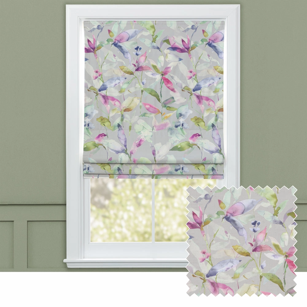 Naura Printed Cotton Made to Measure Roman Blinds Watermelonhome decor ,wall decor 