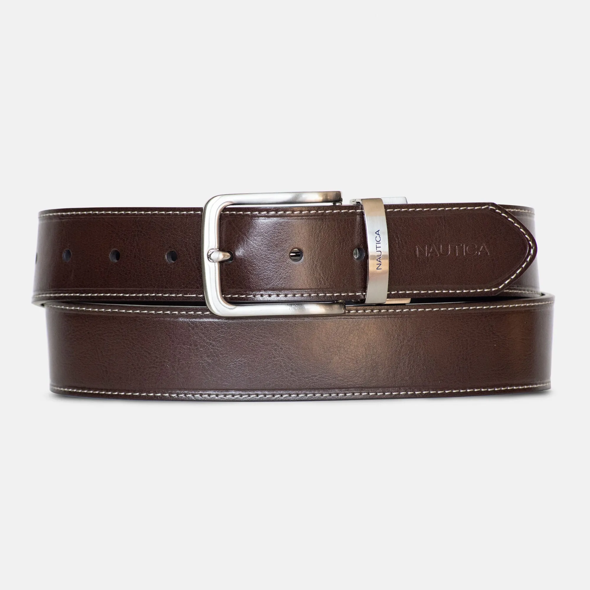 Nautica Mens Reversible Belt Nautica Clothing