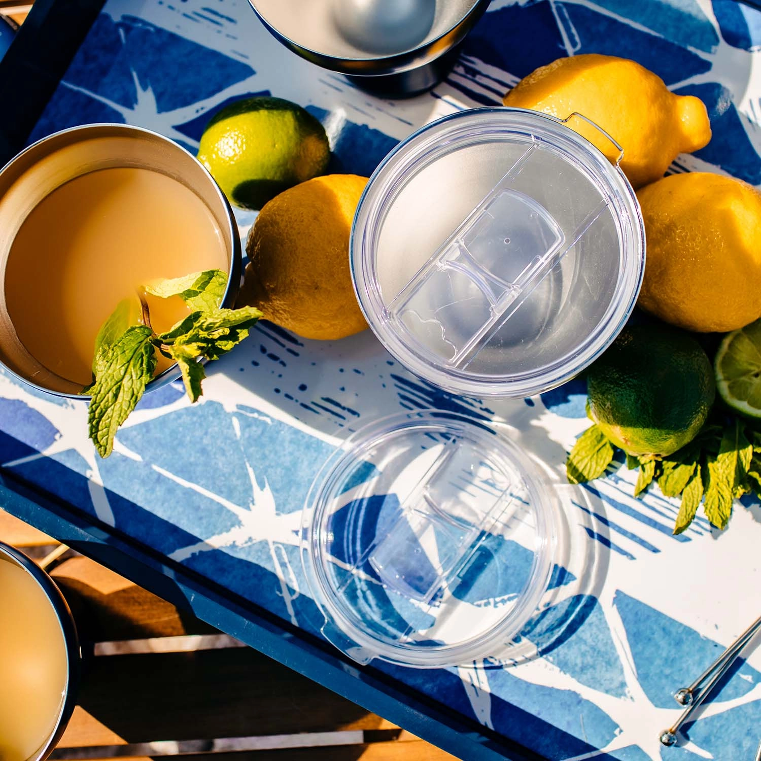 Navy Insulated Cocktail Tumblers - Set Of 4
